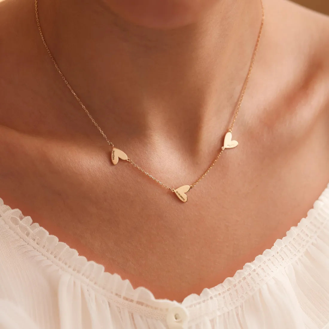 Personalized Heart Name Necklace