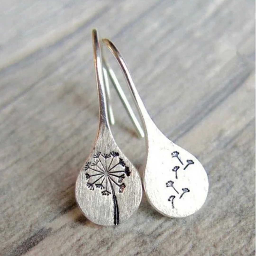 Dandelion Wish Earrings – Carry Your Dreams
