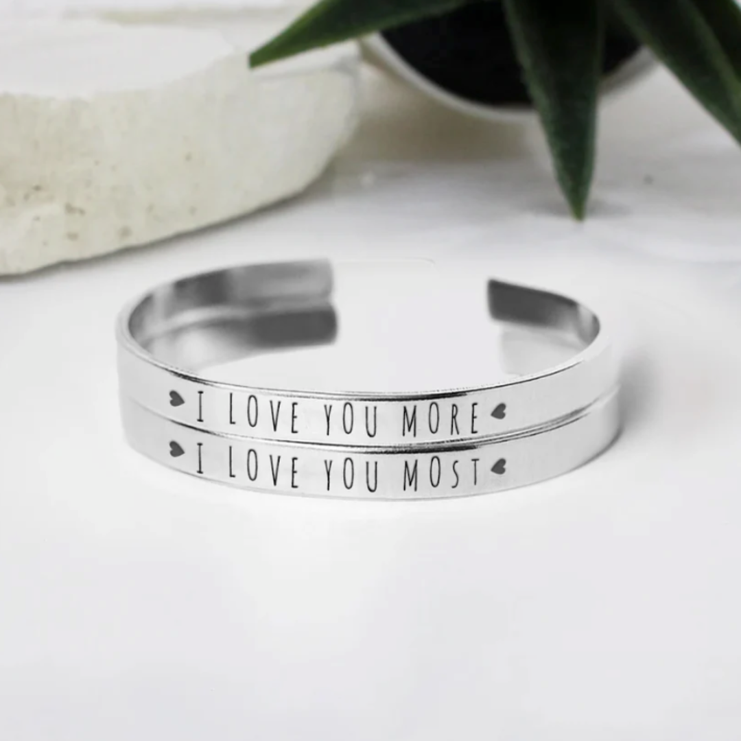 I Love You Most Bracelet Set – A Bond Beyond Words
