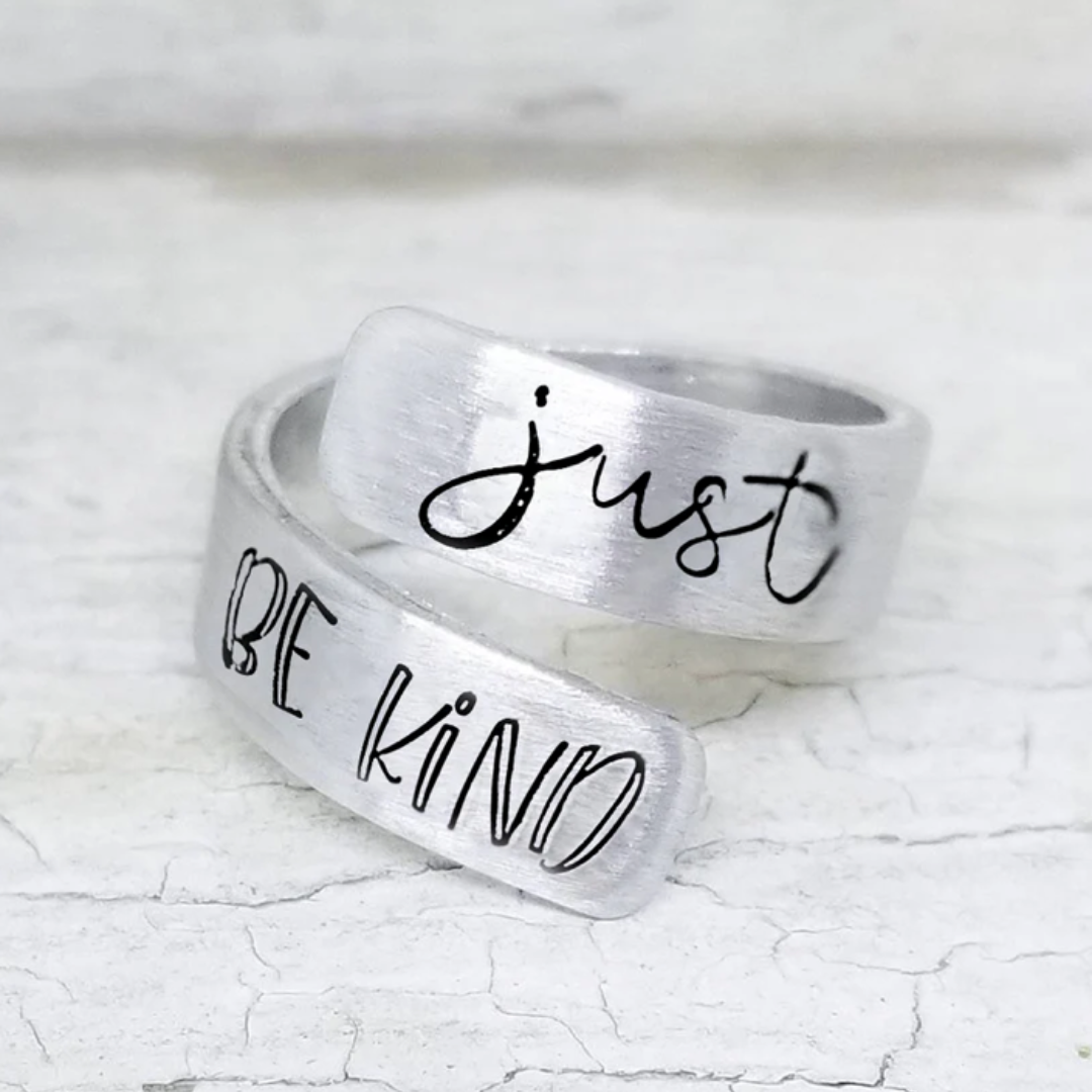 Just Be Kind Ring – The Power of Kindness