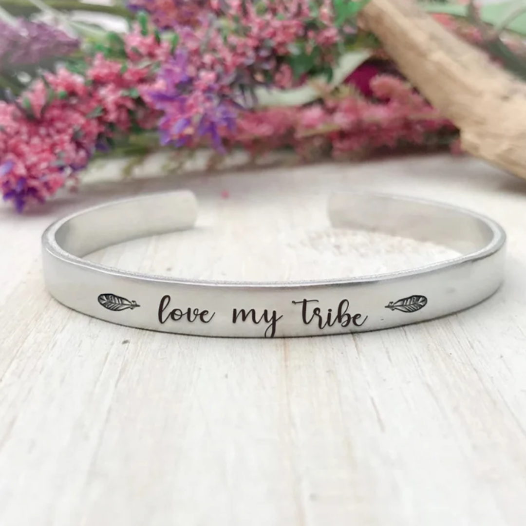 Love My Tribe Cuff Bracelet